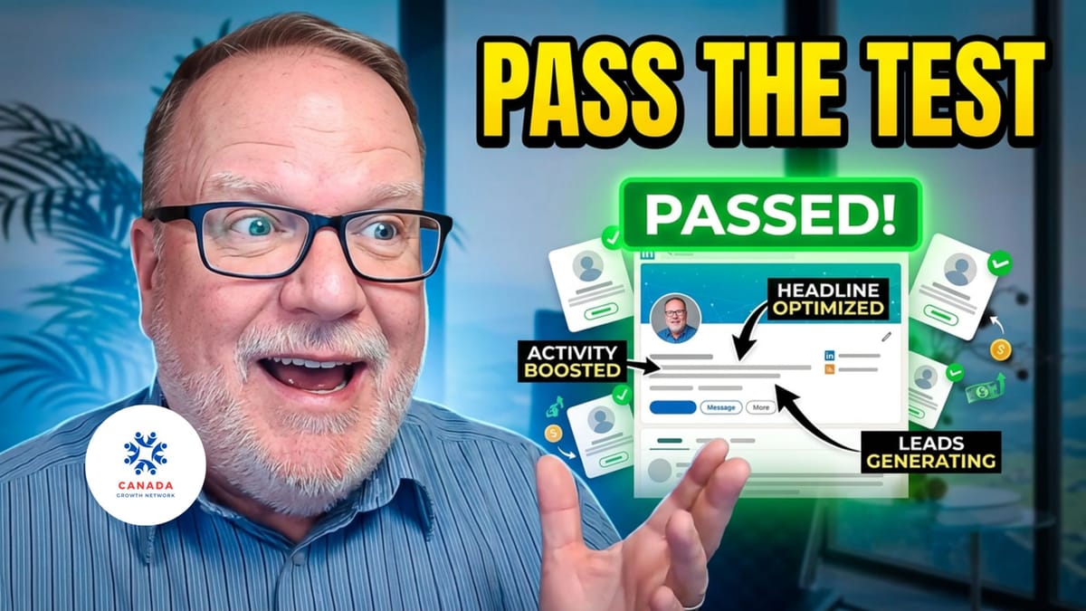 The 7-Second LinkedIn Test: Are You Passing It?
