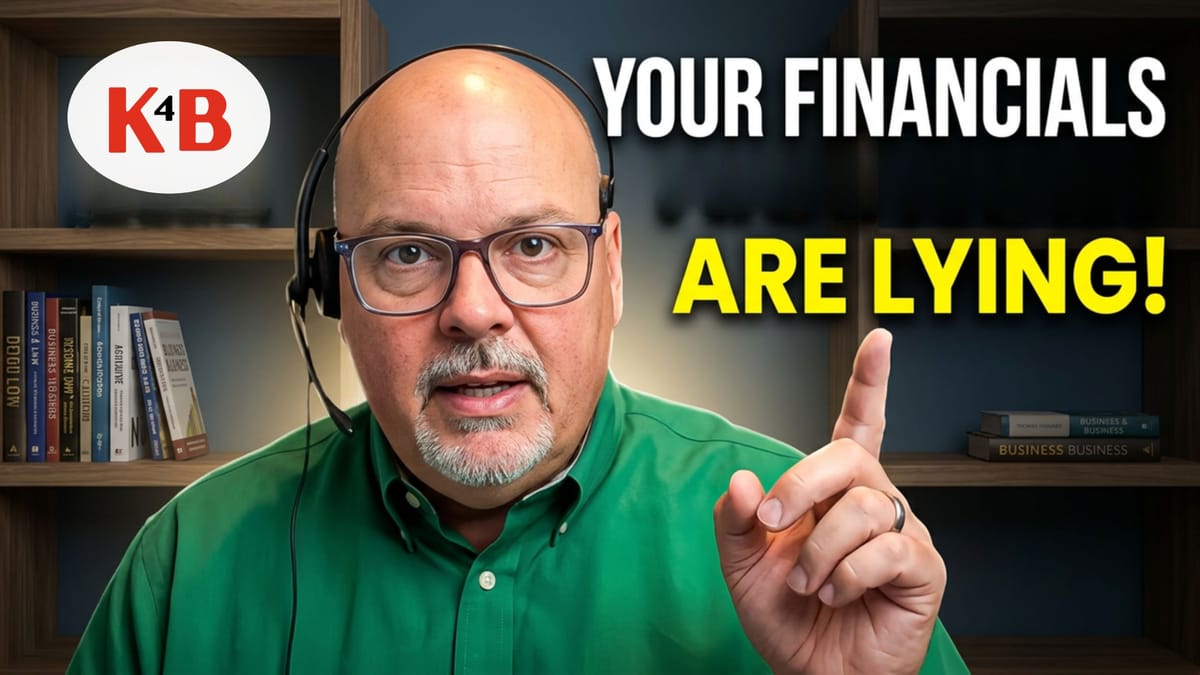 Your Financial Statements Are Lying to You, Here's Why