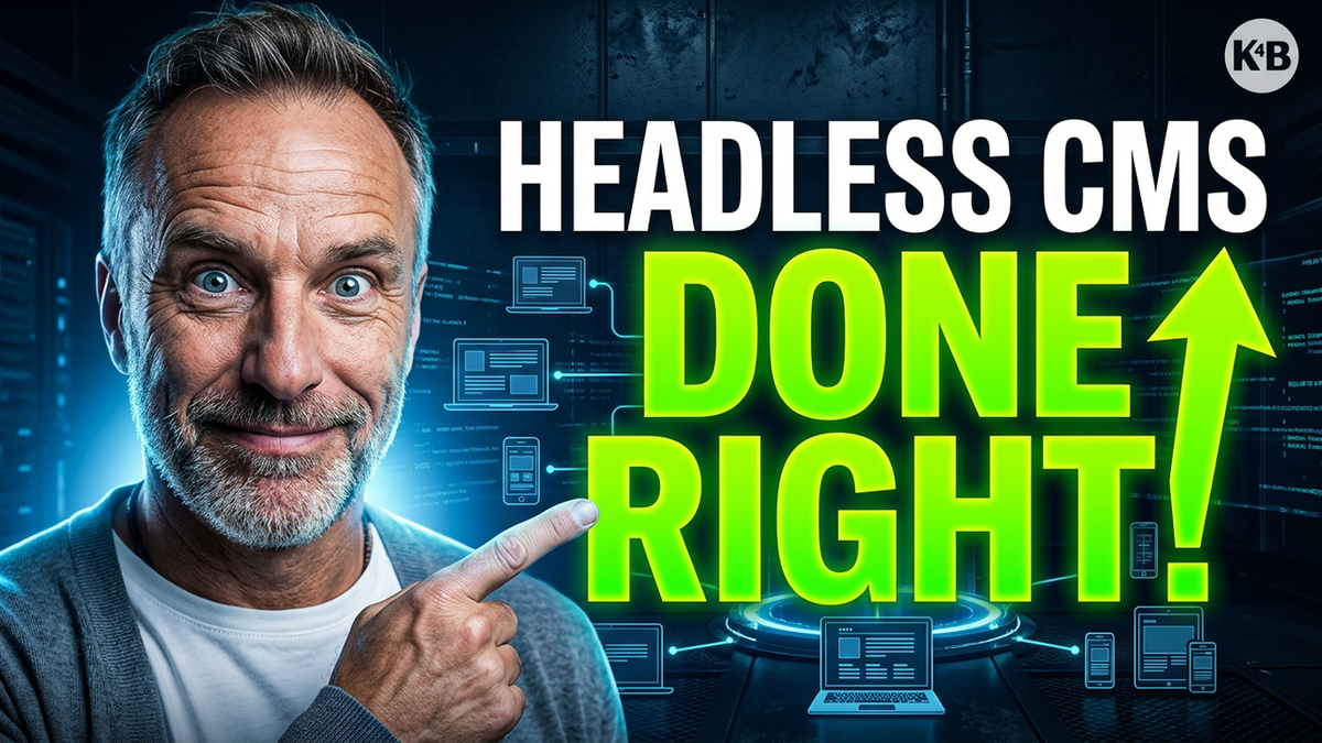 Headless CMS Done Right – Knack 4 Business with Chris Bryce